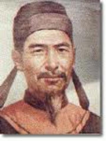Bi sheng invented the printing press