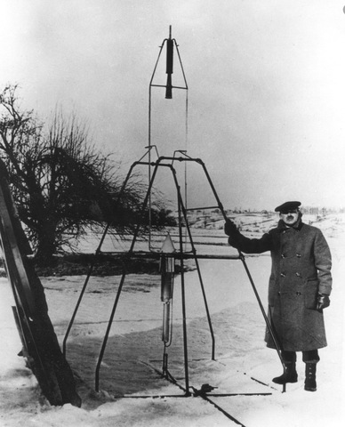 First Liquid Fueled Rocket