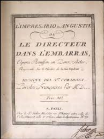 L'impresario in angustie