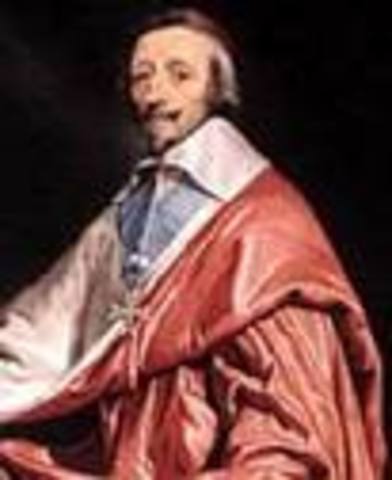 Cardinal Richelieu got France involved in the Thirty Years' War.