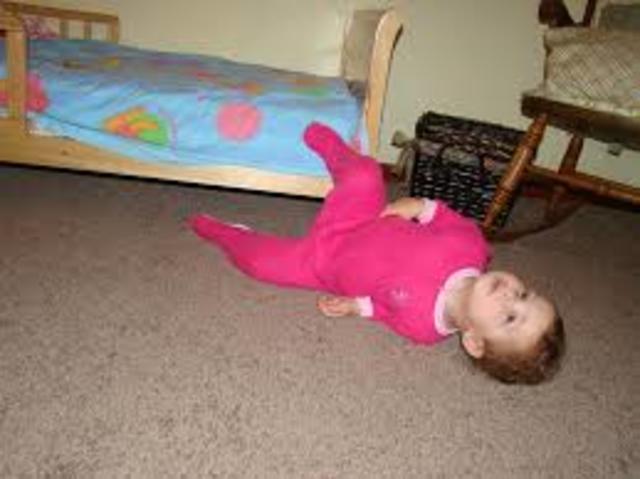 I fell off my bed and Couldn't walk