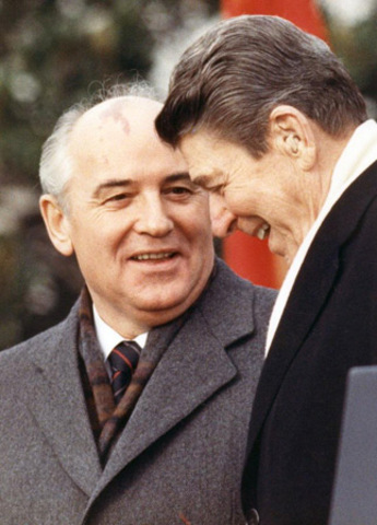 Reagan and Gorbachev