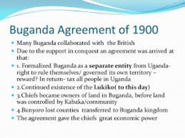 Britain, Buganda Agreement