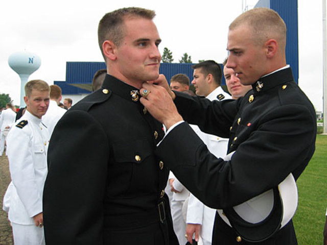 Commission into the marines