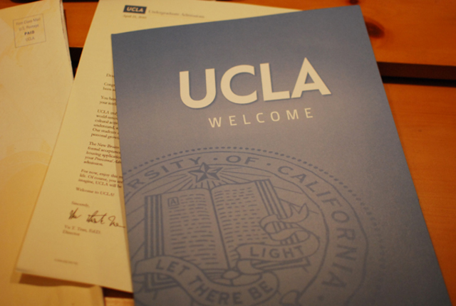 Accepeted into UCLA