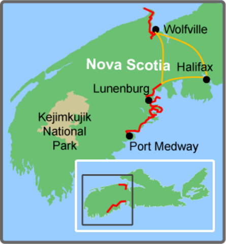 Lunenburg, Nova Scotia, is founded.