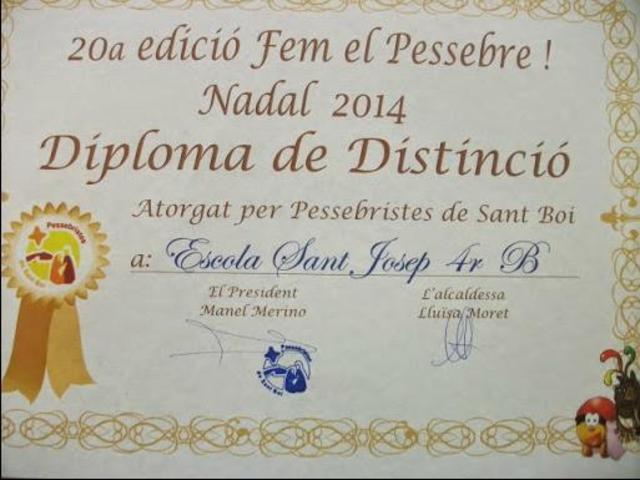 PREMI PESSEBRISTES DE SANT BOI