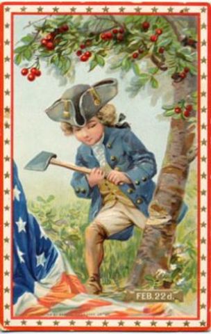 George Washington was born.