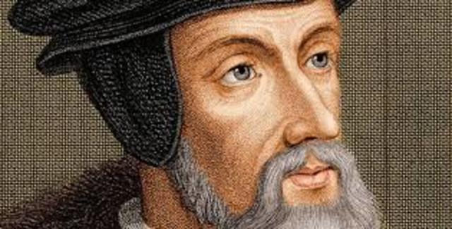John Calvin developed the idea of predestination