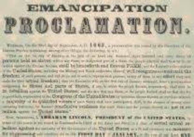 Emancipation Procolamation