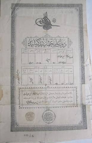 Establishment of the Commerce and Trade Code (Economical) Ottoman Empire