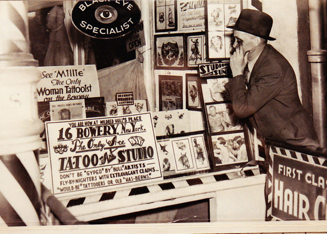 New York's First Tattoo Shop Opens