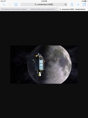 unmanned LADEE