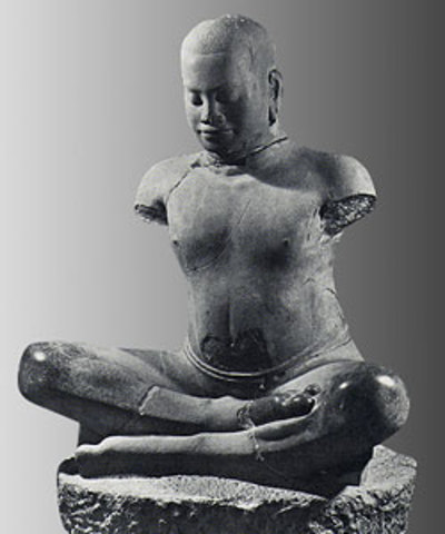 End of reign of Jayavarman VII