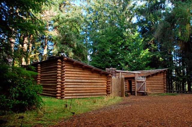 Leaving Fort Clatsop