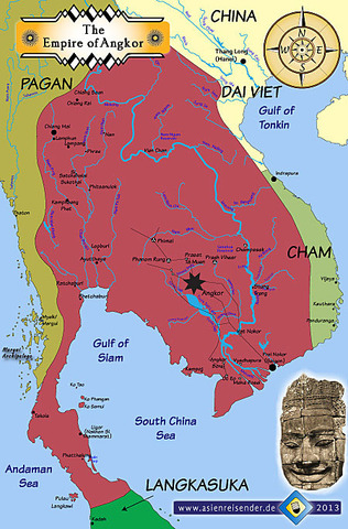 Start of the Khmer Empire