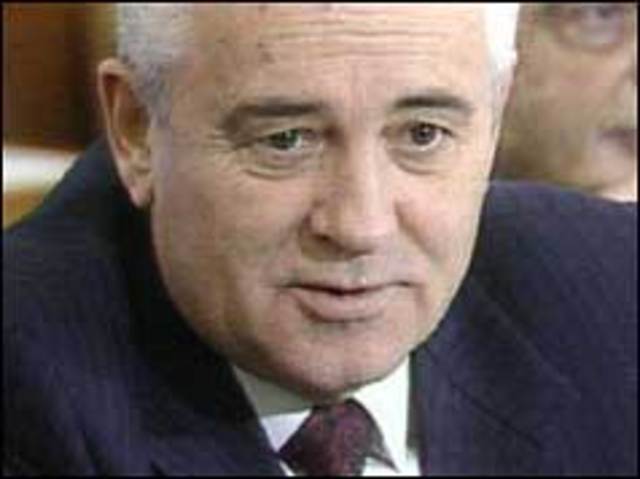 Gorbachev's resignation
