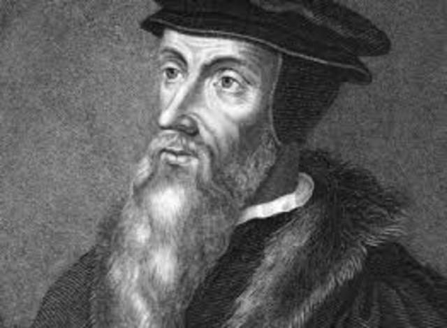John Calvin developed the idea of predestination