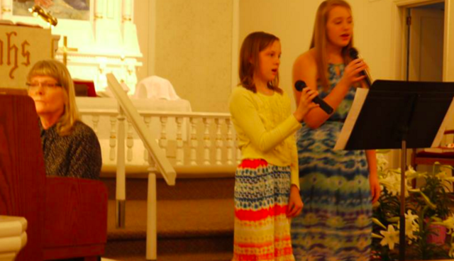 My First Singing Experience