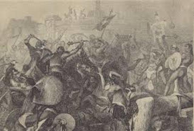 Hernando Cortez overthrows the Aztec empire