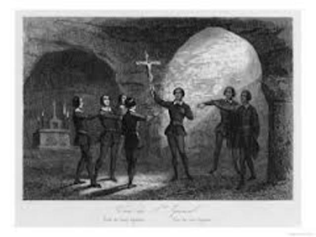 The Jesuits were created during the Catholic renaissance