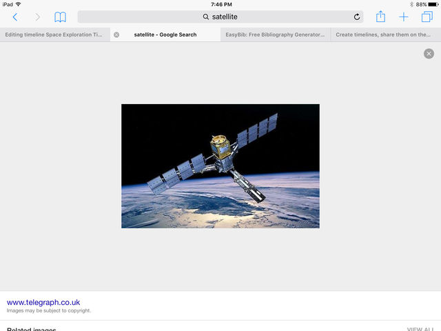 The Soviet Union launched the first satellite, Sputnik, into space