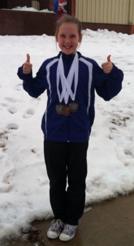 First Tumbling Competition.