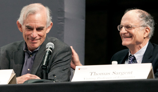 Thomas Sargent y Christopher A. Sims.