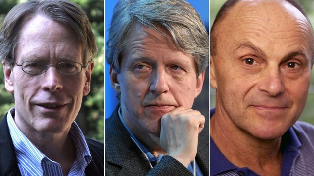 Eugene Fama, Lars Peter Hansen & 	Robert J. Shiller