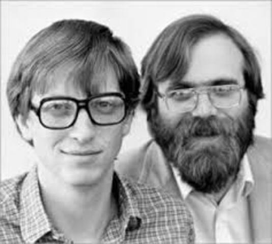 Bill Gates y Paul Allen. Fundadores de Microsoft.