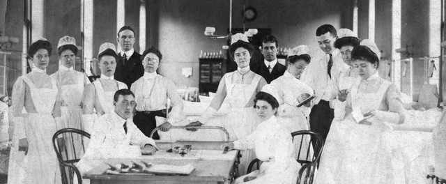 She works with John Hopkins's wife