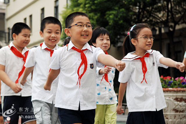 This is my first time to go to school