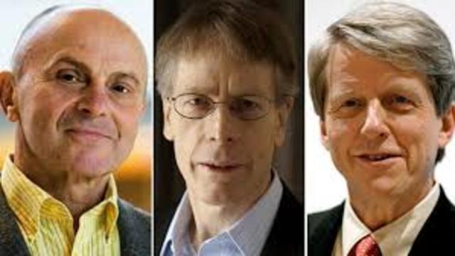 Eugene F. Fama, Lars Peter Hansen y Robert J. Shiller