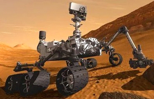 Amerikan Uzay Araştırma Kurumu’na (NASA) ait Curiosity keşif aracı aldı.