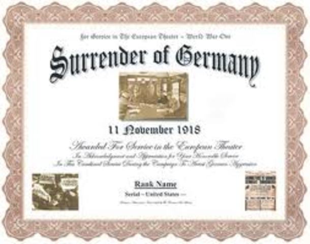 Germany Formally Surrenders