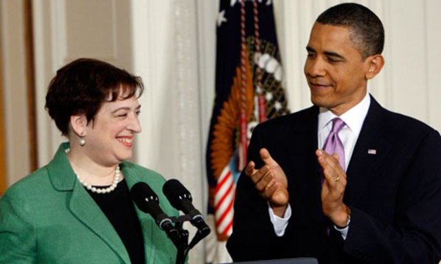 Elena Kagan is nominated to the US Supreme Court