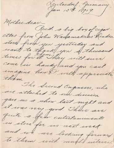 letters to loved ones