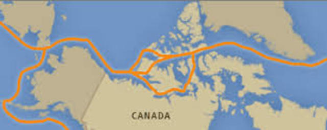 Franklin sets sail for Northwest passage