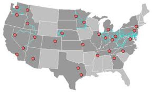 populated at more locations