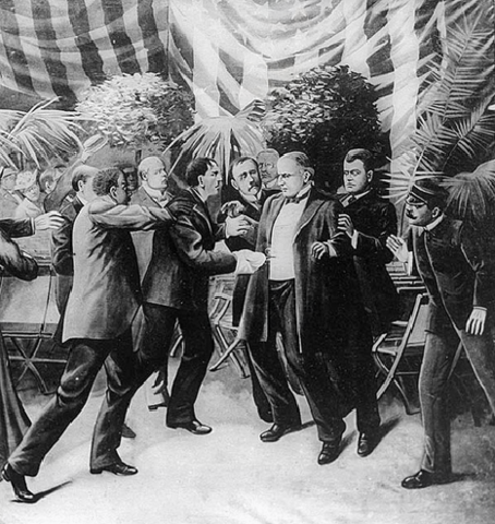 Leaves President When McKinley is assassinated