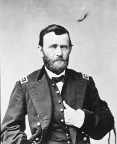Civil war begins Ulysses becomes a genral