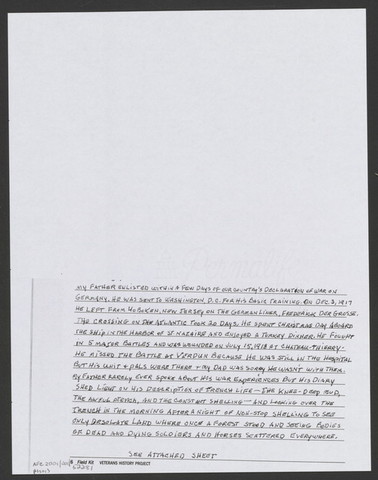 John C. Laing leaves the US and goes to fight in Germany.