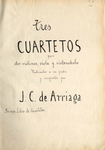 Tres cuartetos