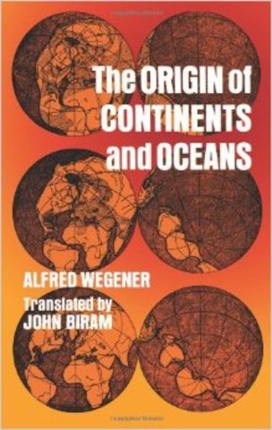 Publicación de su libro " El origen de los continentes y océanos"