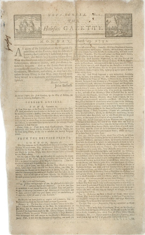The first newspaper to hit Canada
