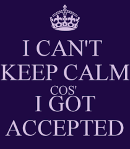 I got accepted to work at chilis