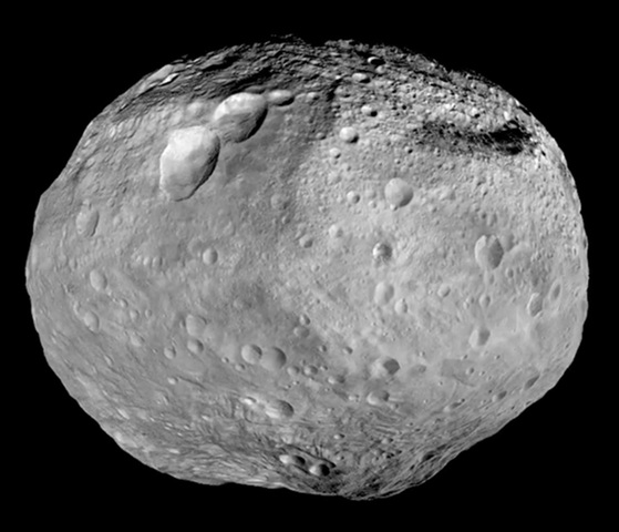 First orbit of giant asteroid; Vesta