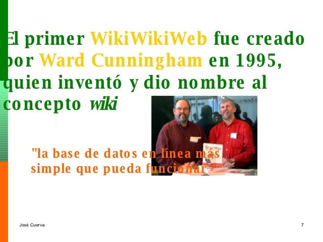 Se anuncia el primer Wiki.