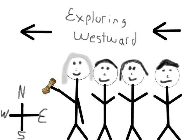 Pierre Gaultier de la Vérendrye heads west with his four sons