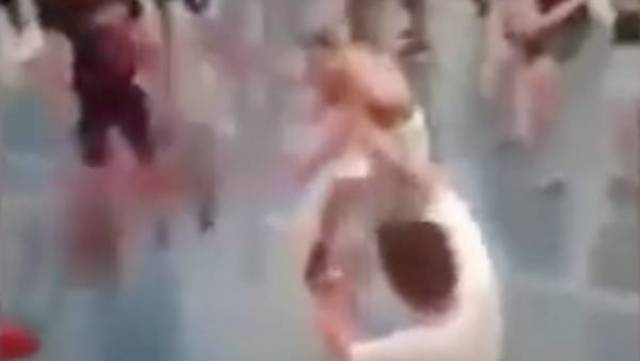 Trompadas en baby fútbol Huracán vs San Lorenzo